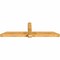 Ekena Millwork Eugene Rough Sawn Timber Gable Bracket, Western Red Cedar, 96"W x 28"H x 6"D x 6"F, 7/12 Pitch GBW096X28X0606EUG00RWR - alternate 2